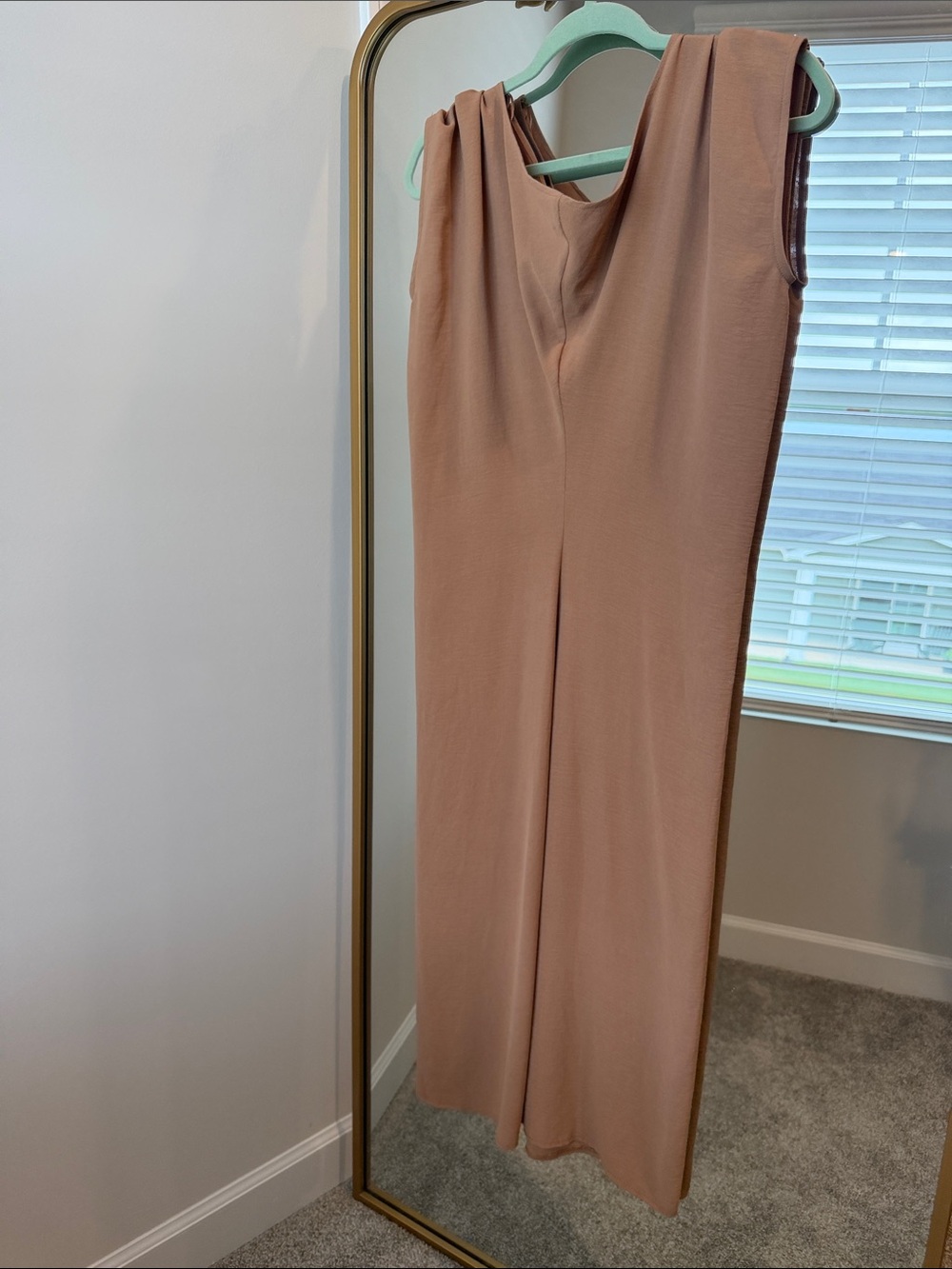 Sleeveless maxi dress in Dusty Rose NWT